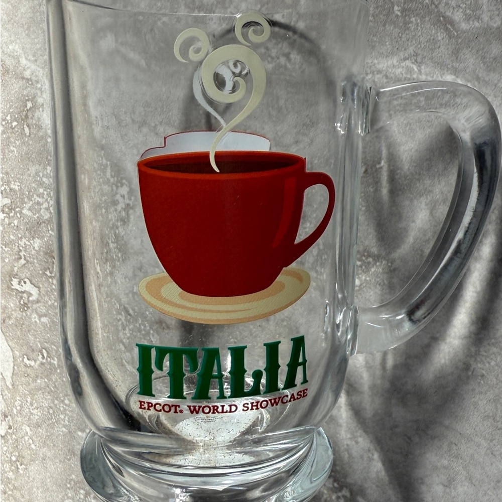 Italia EPCOT World Showcase Red Mug